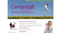 Desktop Screenshot of cambridgekuren.no